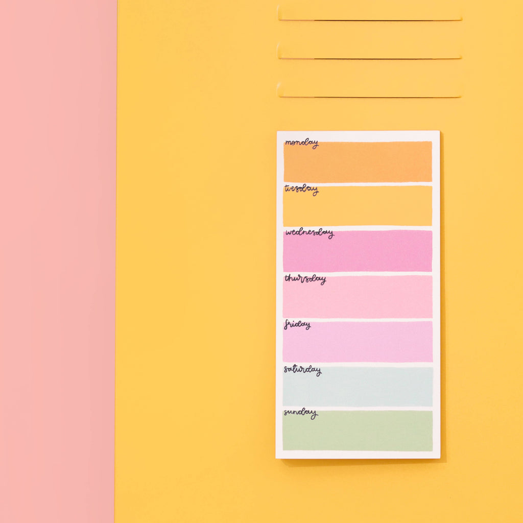 To do list - colourful days