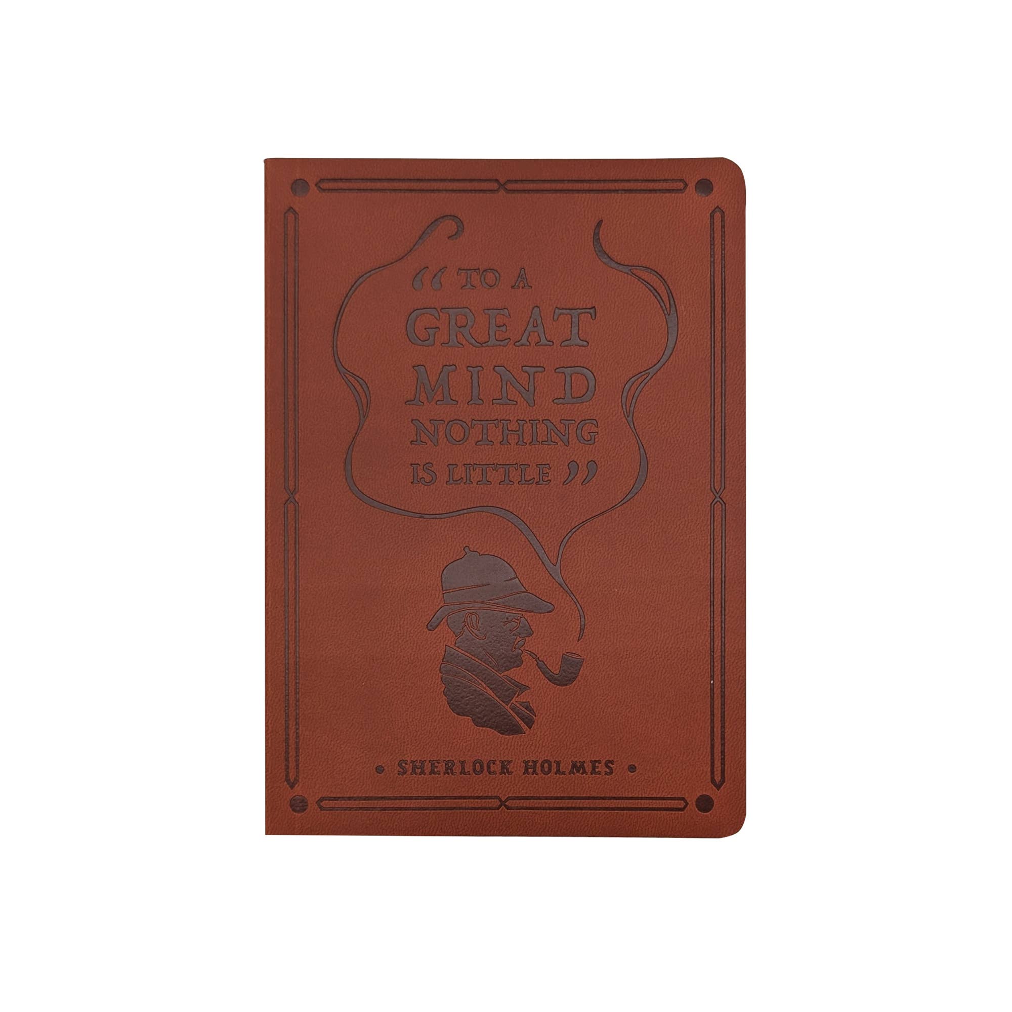 The Reading Room Sherlock Holmes 3x B6 PU Notebooks