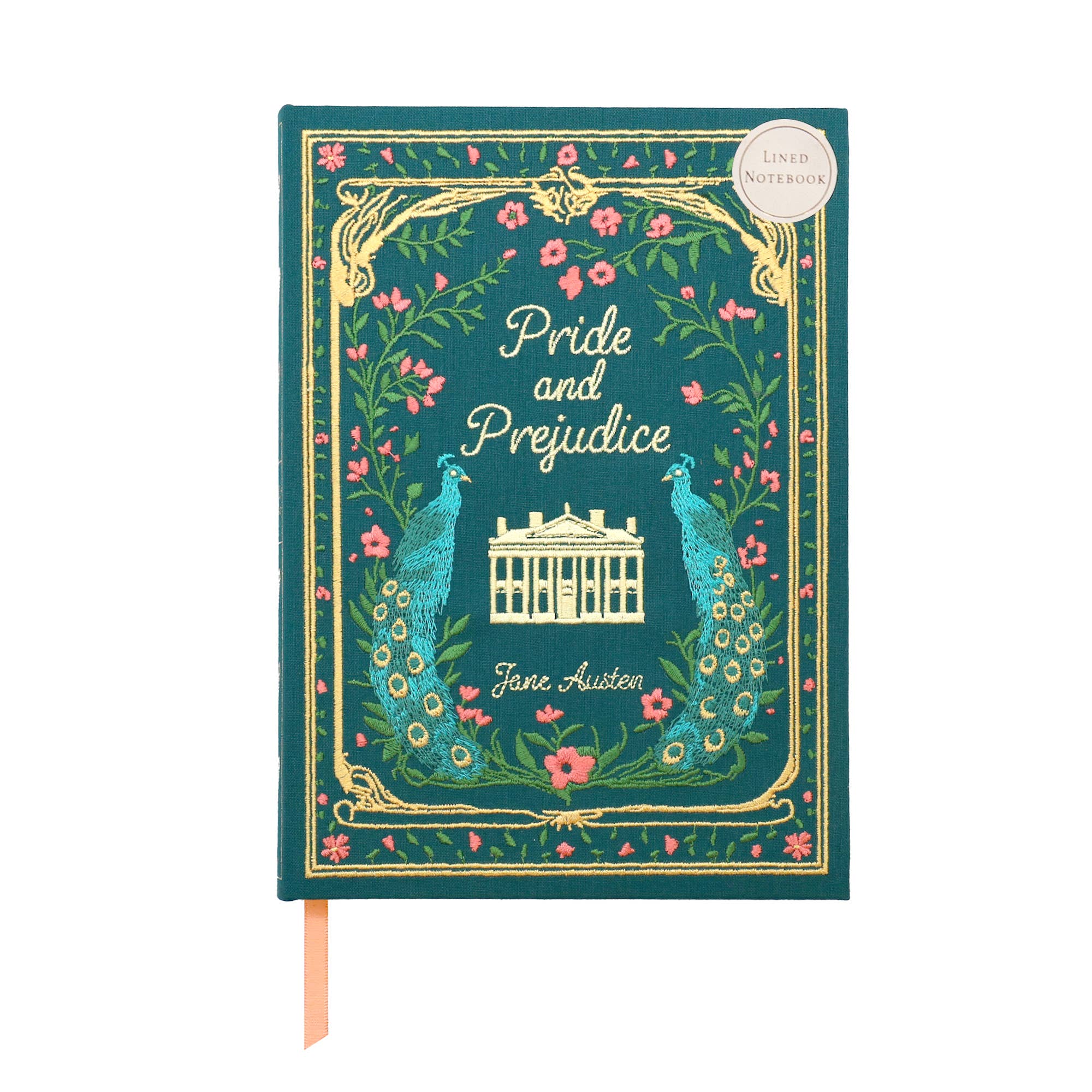 The Reading Room Pride & Prejudice Embroidered A5 Journal