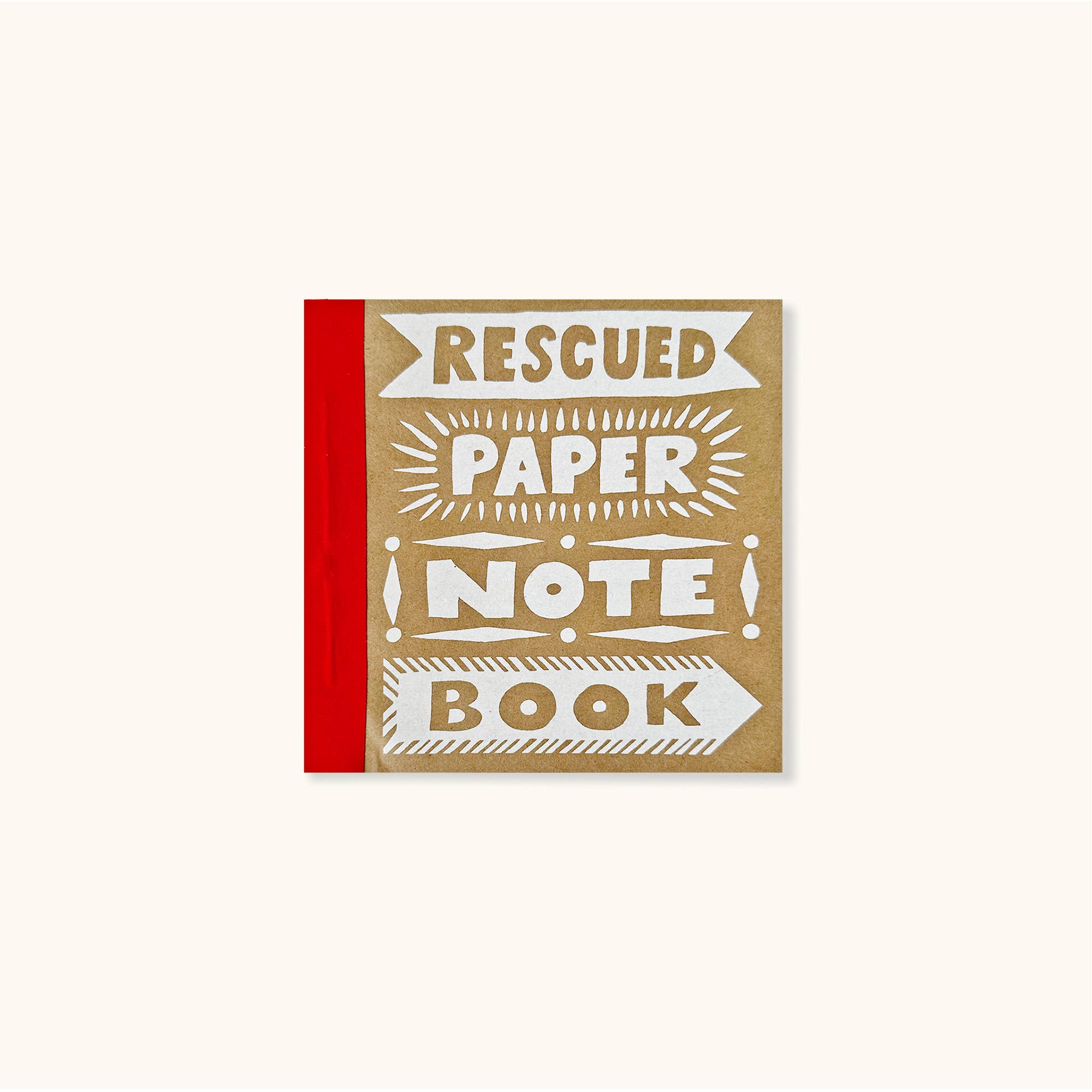 Small Rescued Paper Notebook In Assorted Colours