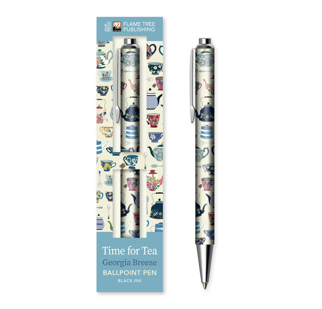 Georgia Breeze: Time for Tea Boxed Decorative Ballpoint Pen