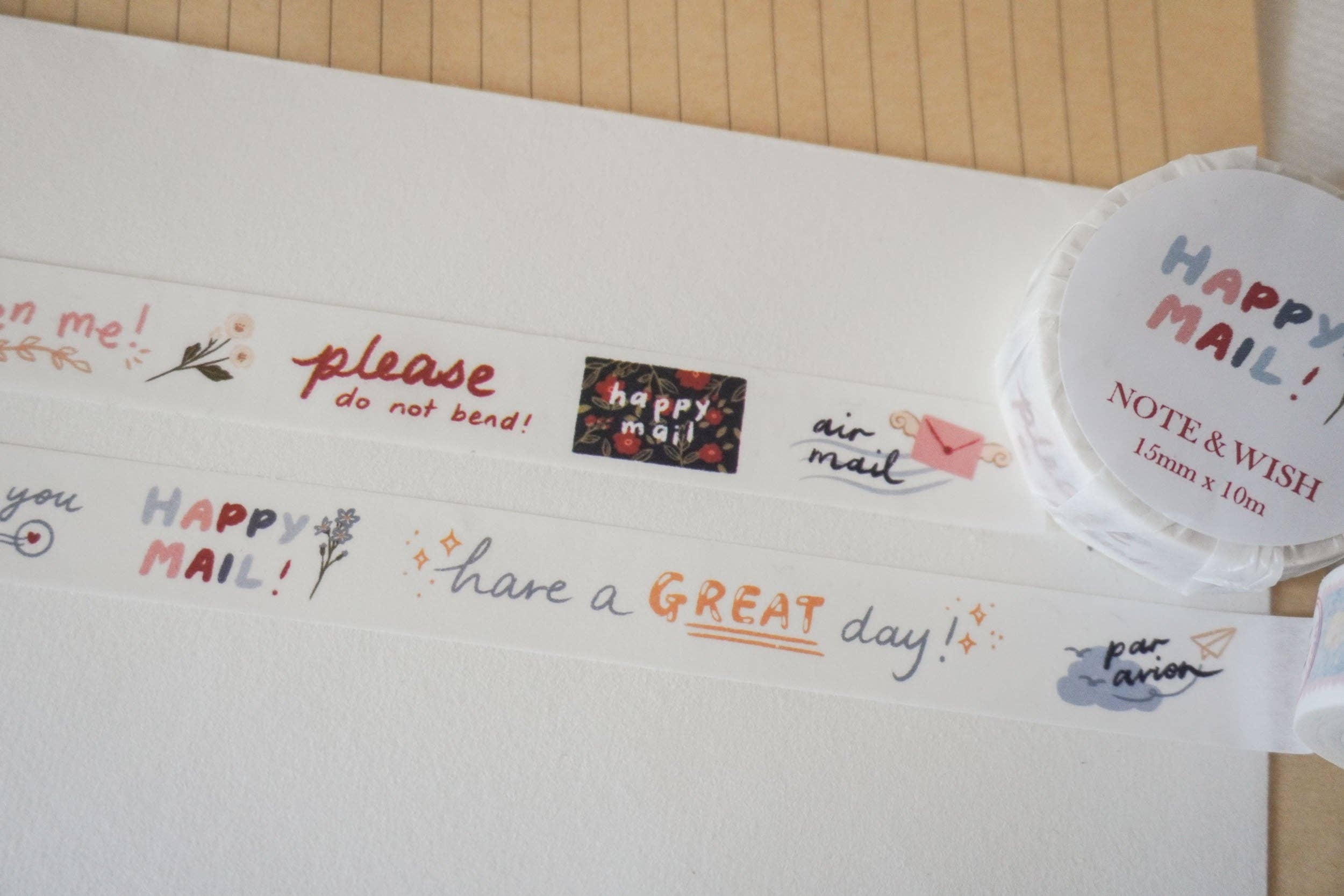 Happy Mail Washi Tape