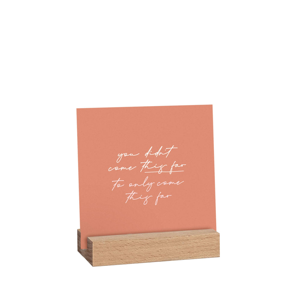 Inspirational Positivity Card Pack with Wooden Holder