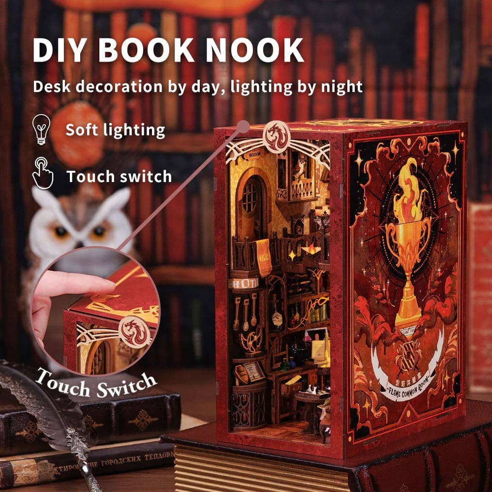 Flame Common Room - Book Nook