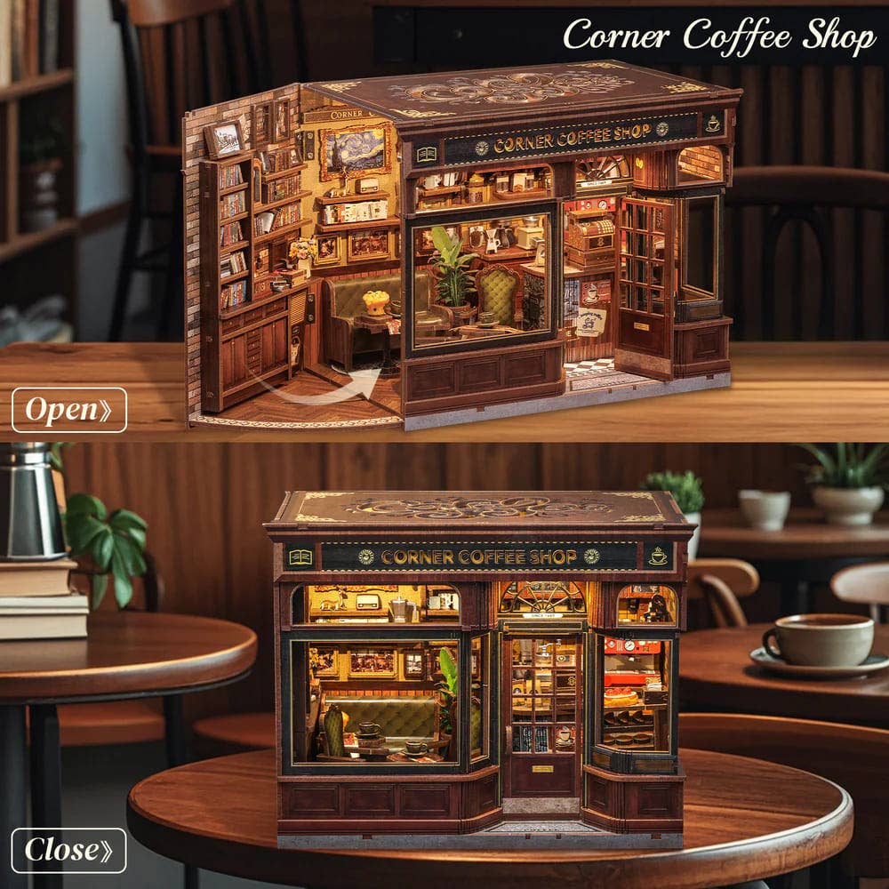Corner Coffee Shop - Book Nook