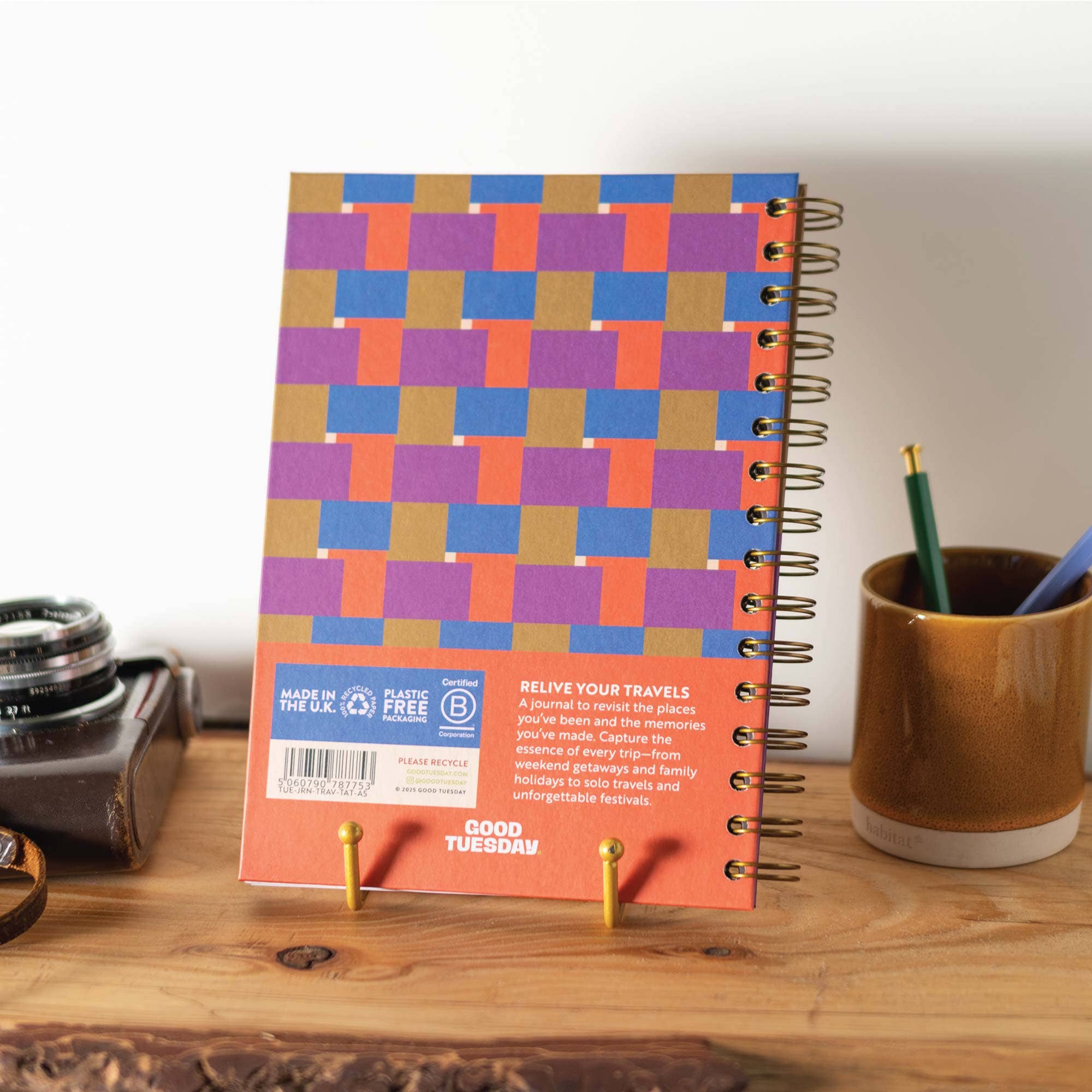 A5 Trips & Travel Memories Journal | Hardcover