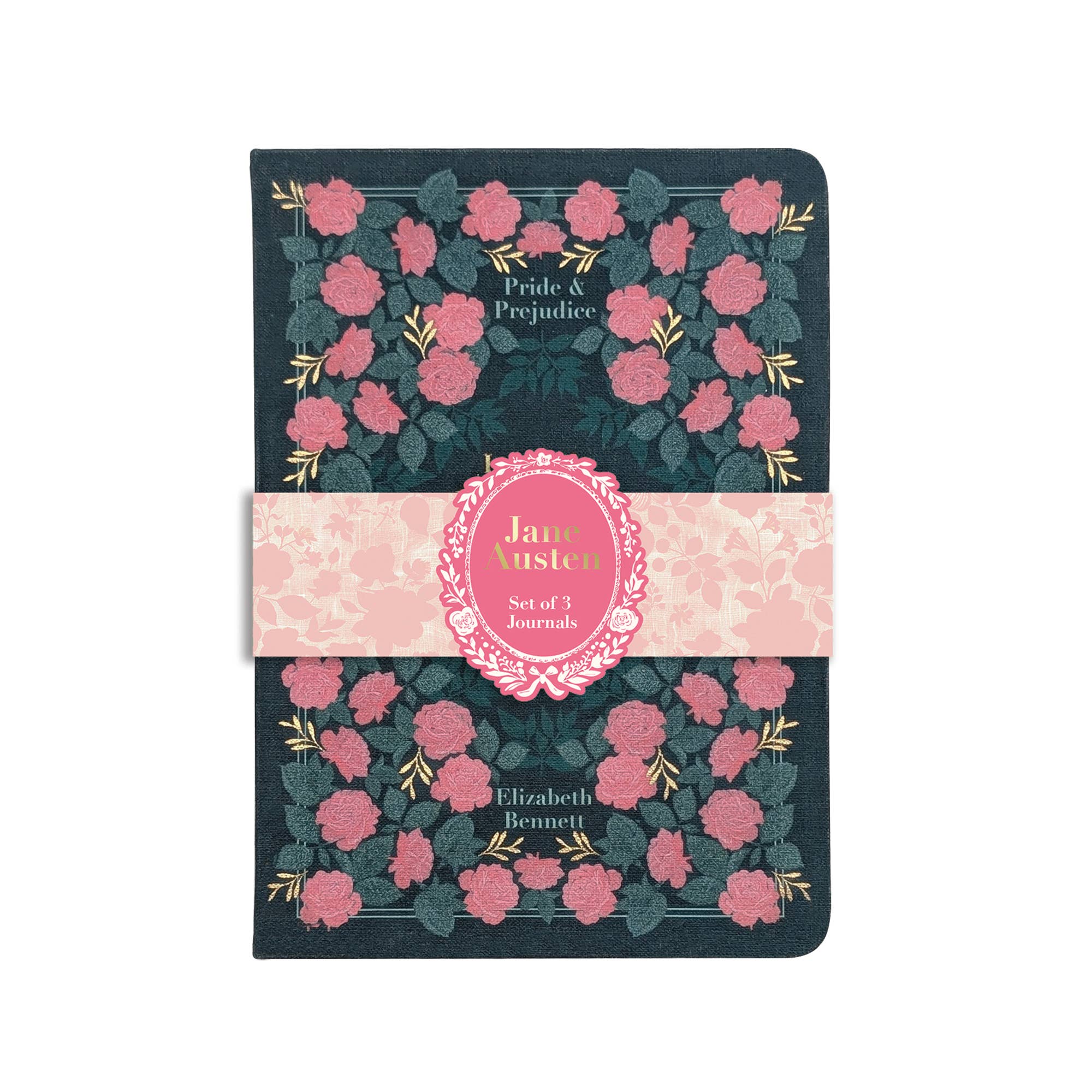 The Reading Room Pride & Prejuidce 3x B6 Notebooks