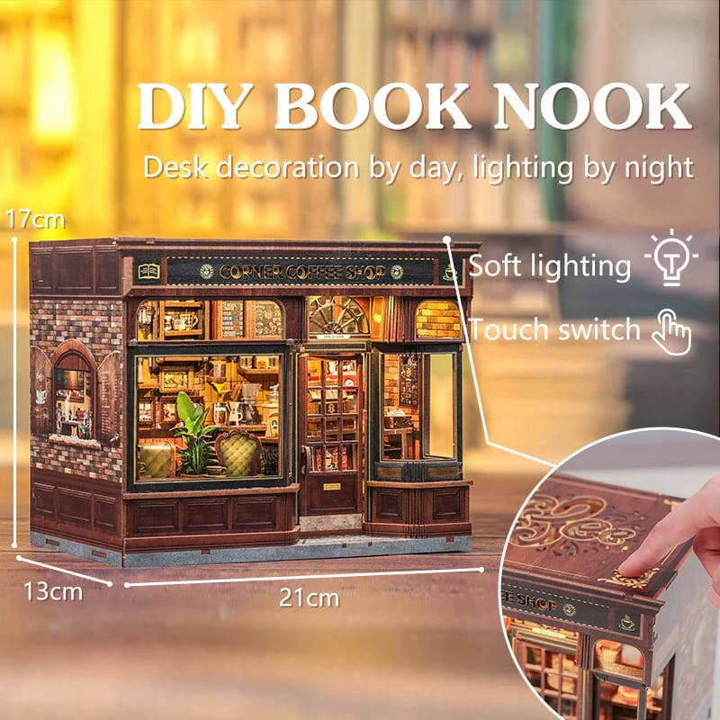 Corner Coffee Shop - Book Nook