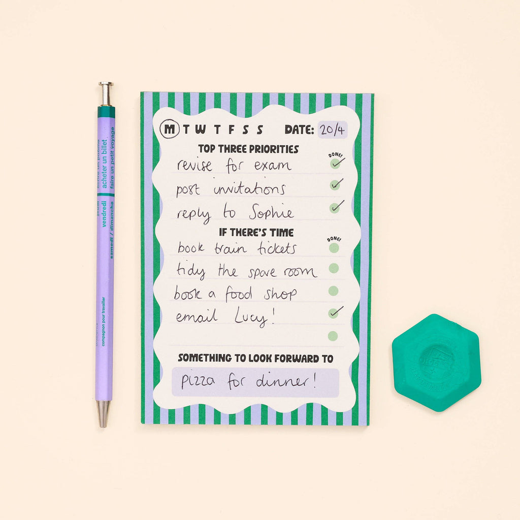 A6 Notepad - Daily Planner