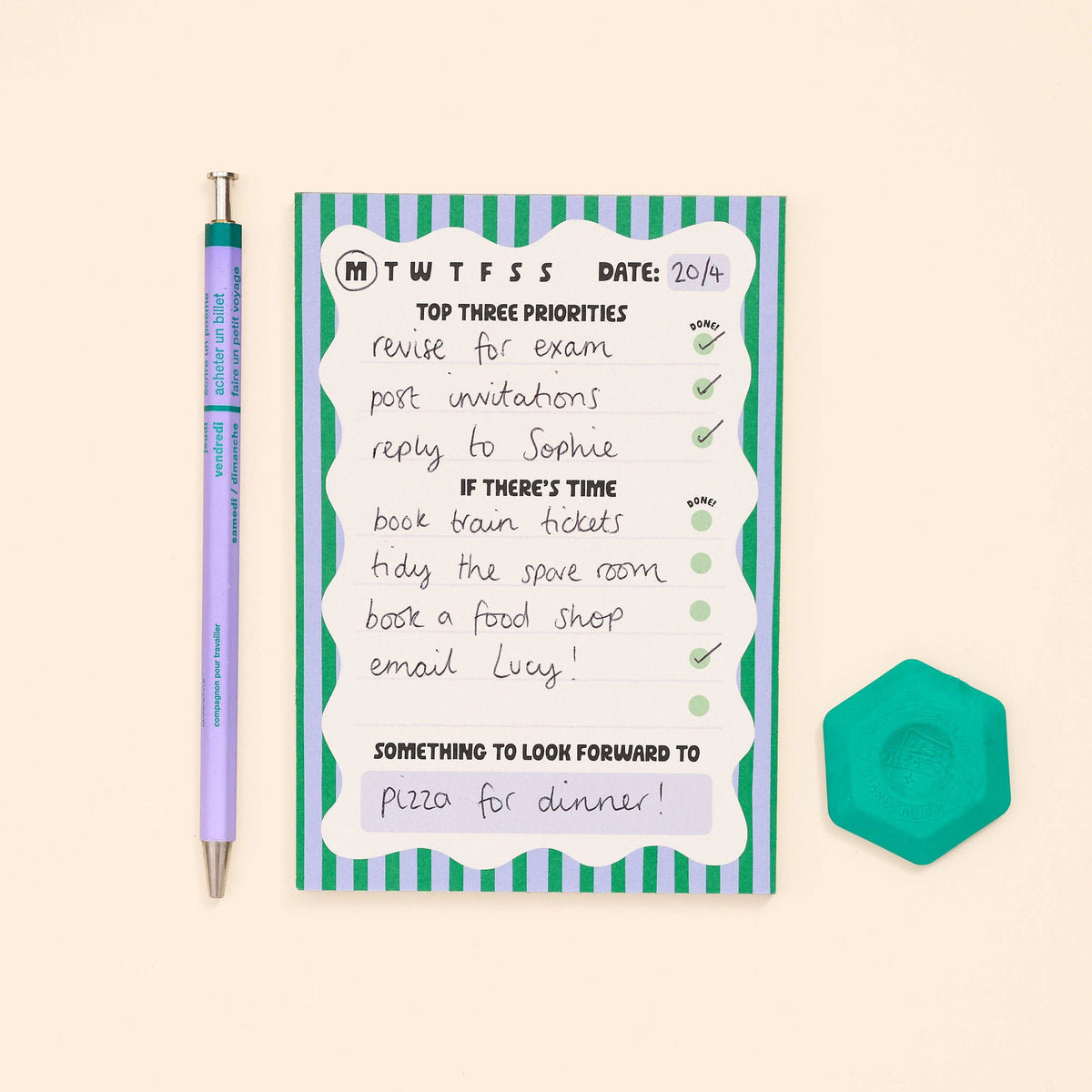 A6 Notepad - Daily Planner