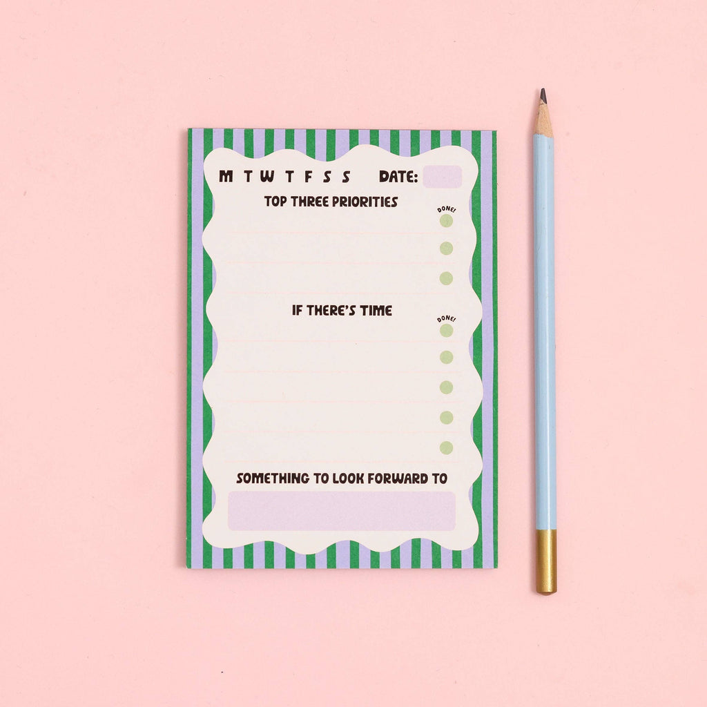 A6 Notepad - Daily Planner