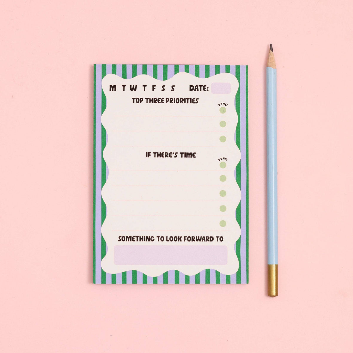 A6 Notepad - Daily Planner