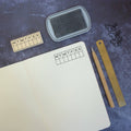 Weekly Calendar Planner Stamp